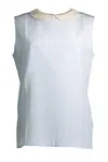 Gant Ele Silk Tank With Removable Collar