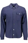 Gant Blue Wool Men Sweater In Blue