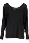 Gant Black Wool Sweater In Black