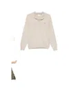 Gant Embroidered-logo T-shirt In Neutral