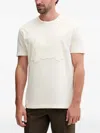 Gant Embroidered-patch T-shirt In White