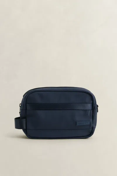 Gant Essential Toiletry Bag In Blue