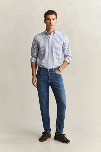 Gant Extra Slim Active Recover Jeans In Blue