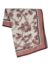 Gant Floral-print Silk Scarf In Multi