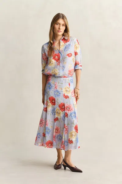 Gant Floral Skirt In Multi