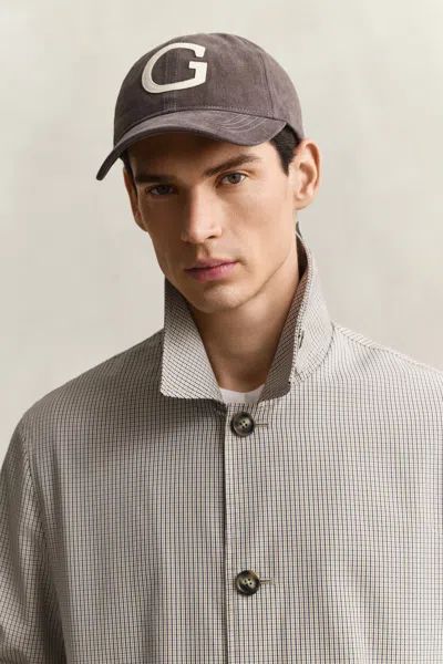 Gant G Badge Cap In Gray