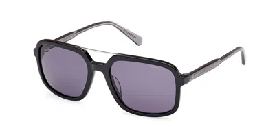 Gant Ga00016 01a Men's Sunglasses Black Size 54 In Purple