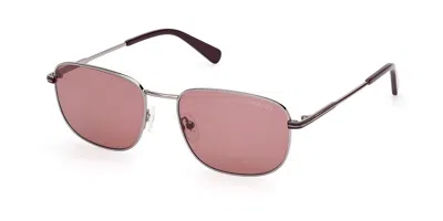 Gant Ga00018 14s Men's Sunglasses Silver Size 56
