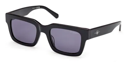 Gant Ga00020 01a Occhiali Da Sole Neri Per Uomo In Black