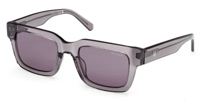 Gant Ga00020 20a Men's Sunglasses Grey Size 54 In Brown