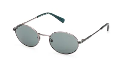 Gant Ga00025 15n Men's Sunglasses Silver Size 51 In Multi