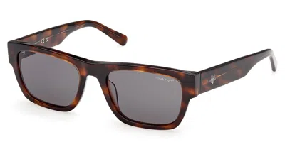 Gant Ga00029 52n Occhiali Da Sole Tartarugatishell Per Uomo In Brown
