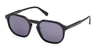 Gant Ga00033 01a Occhiali Da Sole Neri Per Uomo In Black
