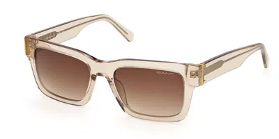 Gant Ga00042 39k Men's Sunglasses Brown Size 54 In Multi