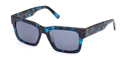 Gant Ga00042 55v Men's Sunglasses Tortoiseshell Size 54 In Multi
