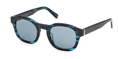 Gant Ga00043 98n Men's Sunglasses Green Size 49 In Blue