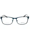 Gant Rectangle-frame Glasses In Matte Blue  / Clear Demo Lens