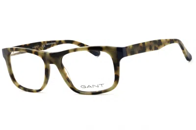 Gant Ga3157 Tortoiseshell Acetate Eyeglasses In Brown