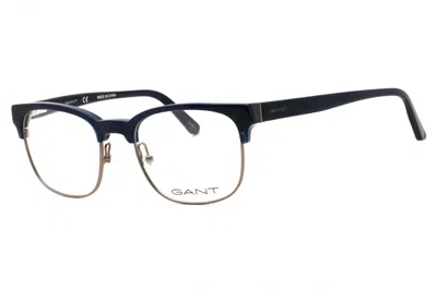 Gant Ga3176 Oval Acetate Eyeglasses In Blue