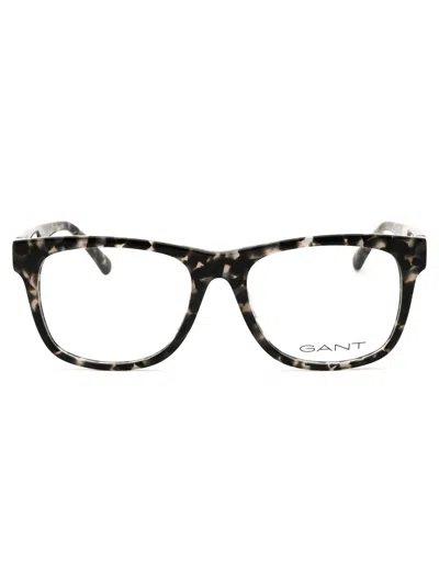 Gant Ga3218 Eyeglasses In Coloured Havana / Clear Demo Lens