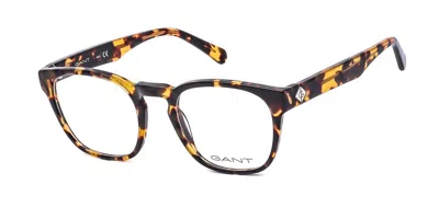 Gant Ga3219 053 Occhiali Da Vista Tartarugatishell Per Uomo (solo Montatura) In Multi