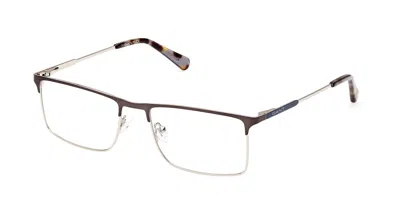 Gant Ga3263 020 Occhiali Da Vista Argentati Per Uomo (solo Montatura)