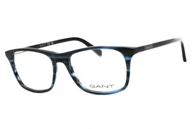 Gant Ga3268 Rectangular Acetate Eyeglasses In Blue