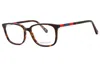 Gant Ga3278 Tortoiseshell Rectangular Eyeglasses In Brown