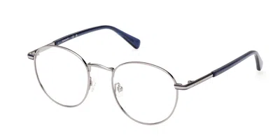 Gant Ga3298 014 Men's Glasses Silver Size 50 - Free Lenses - Blue Light Block Available