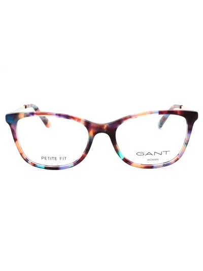 Gant Ga4104 Eyeglasses In 092 - Blue/other/clear Demo Lens