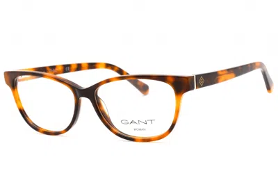 Gant Ga4122 Tortoiseshell Acetate Eyeglasses In Brown