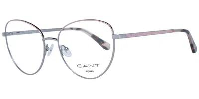 Gant Ga4127 074 Women's Glasses Silver Size 56 - Free Lenses - Blue Light Block Available In Silver Top Pink