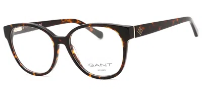 Gant Ga4131 Women's Glasses, Tortoiseshell, Size 53 In Brown