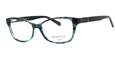 Gant Ga4136 55a Occhiali Da Vista Per Donna (solo Montatura) In Blue