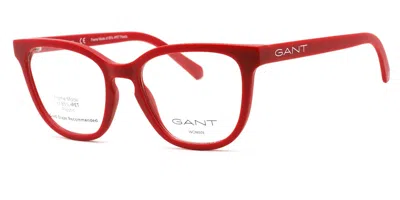 Gant Ga4138 Women's Glasses, Red, Size 53