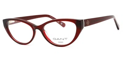 Gant Ga4142 Women's Glasses, Red, Size 54