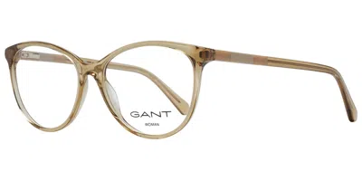 Gant Ga4149 Women's Glasses, Green, Size 52 In Gold