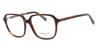 Gant Ga4155 Women's Glasses, Tortoiseshell, Size 55 In Brown