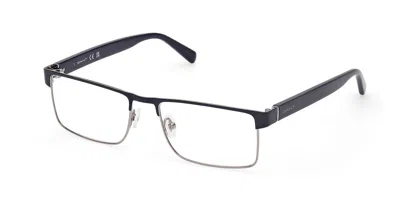 Gant Ga50022 090 Men's Glasses Blue Size 55 - Free Lenses - Blue Light Block Available In Pattern