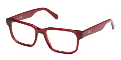 Gant Ga50030 066 Occhiali Da Vista Rossi Per Uomo (solo Montatura)
