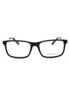 Gant Rectangle-frame Glasses In Shiny Blue/clear Demo Lens
