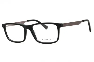 Gant Ga50076 Rectangular Acetate Eyeglasses In Black