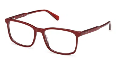 Gant Ga50079 069 Men's Glasses Red Size 56 - Free Lenses - Blue Light Block Available