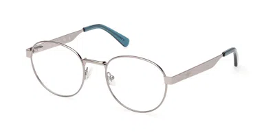 Gant Ga50091 Men's Glasses, Silver, Size 51 In Metallic