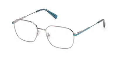 Gant Ga50098 Men's Glasses, Silver, Size 53 In Gray