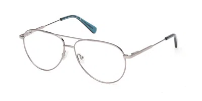 Gant Ga50099 Men's Glasses, Silver, Size 57 In Gray