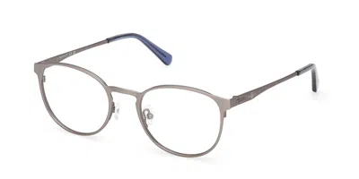 Gant Ga50101 Men's Glasses, Silver, Size 51 In Gray
