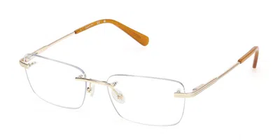 Gant Ga50105 032 Men's Glasses Gold Size 57 - Free Lenses - Blue Light Block Available In Multi