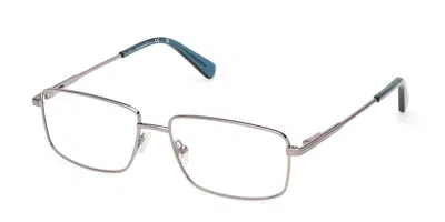 Gant Ga50106 014 Men's Glasses Silver Size 55 - Free Lenses - Blue Light Block Available In Metallic