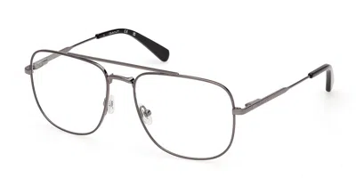 Gant Ga50113 008 Men's Glasses Gunmetal Size 57 - Free Lenses - Blue Light Block Available In Multi